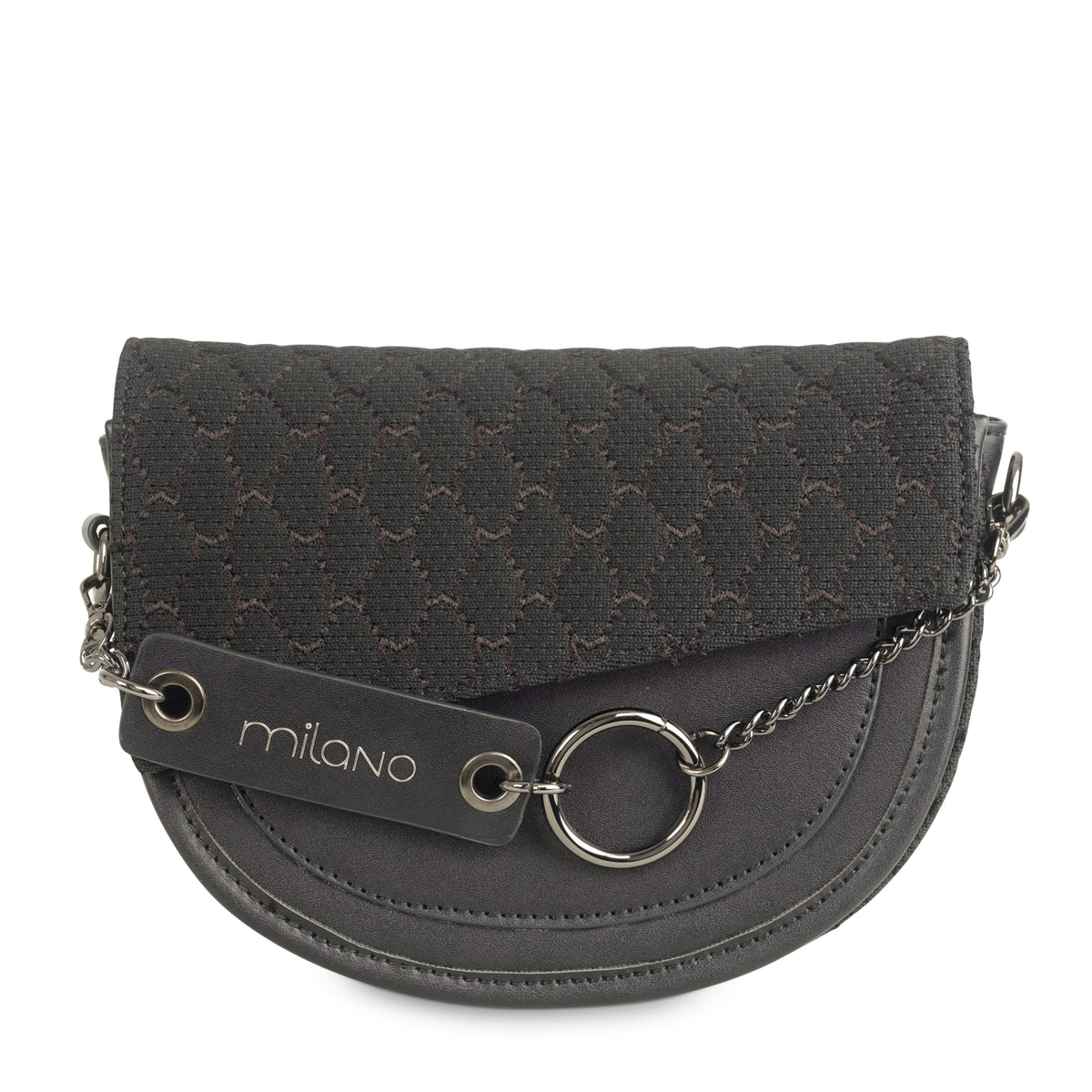 HELENA SADDLE BAG - BLACK